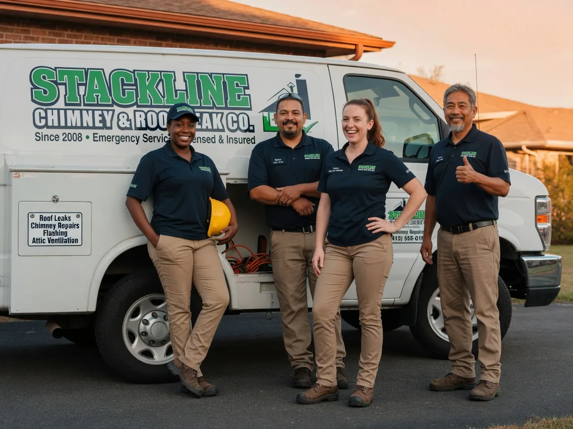 Chimney flashing repair company in Loganville, PA